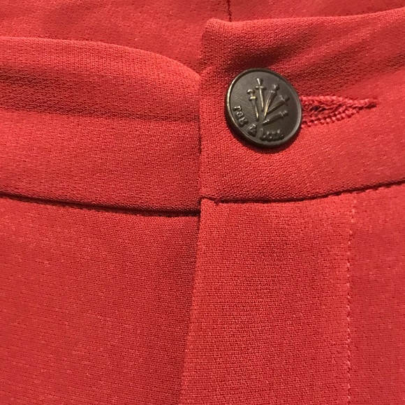 Rag and Bone Red Dress Pants - Picture 2 of 8